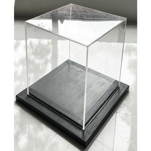 Plexi and Wood Vitrine-Display box -One of a kind-Custom Made –